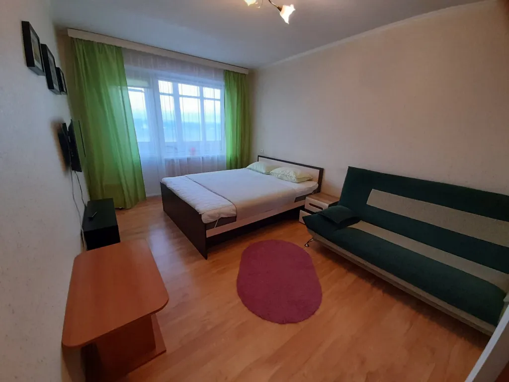 Однокомнатная квартира с красивым видом на город