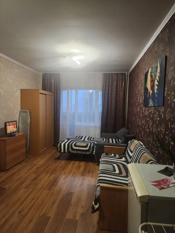 Квартира Квартира Уютная студия с красивым видом из окна — Санкт-Петербург