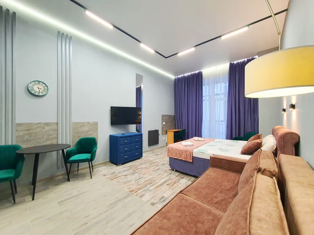 Квартира с евроремонтом в стиле лофт