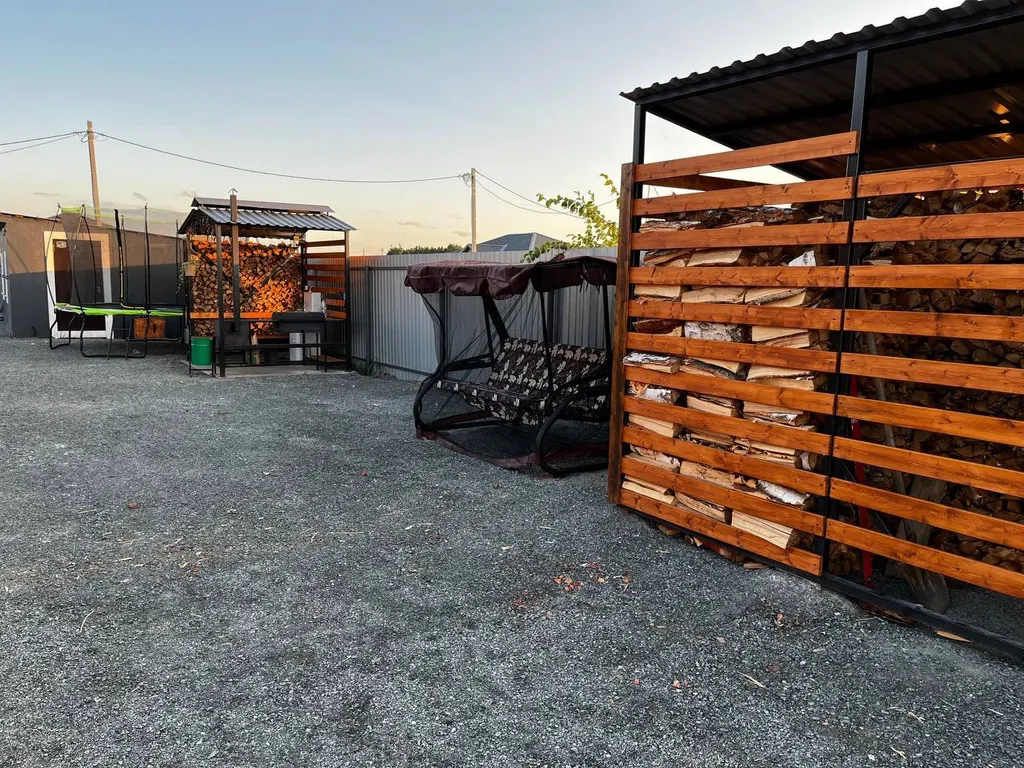 Дом баня с бассейном