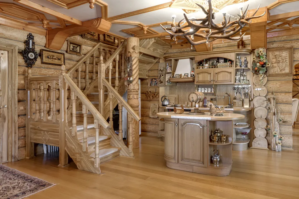 Оригинальный домик для гостей в заповедном месте