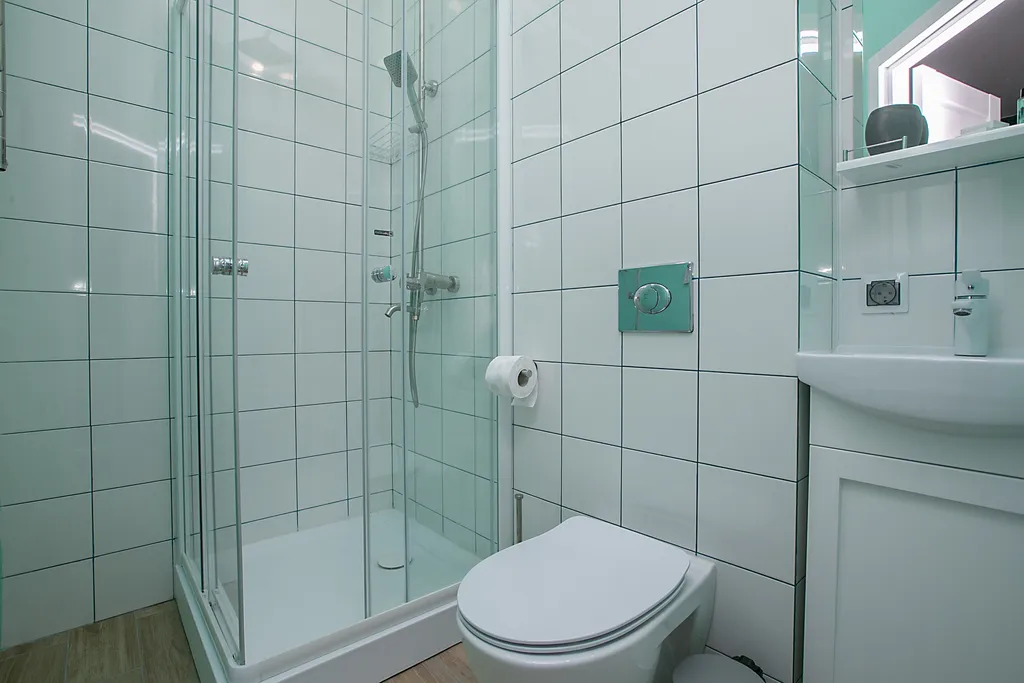 Dream - студия с кондиционером, личным двориком и барбекю