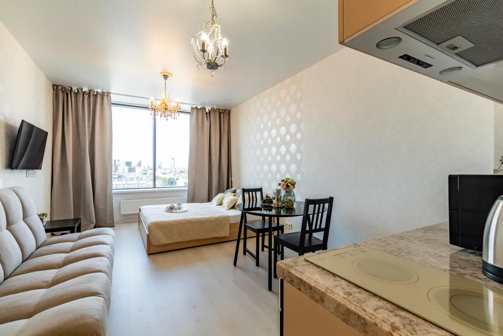 Апартамент в стиле прованс с шикарным видом на город