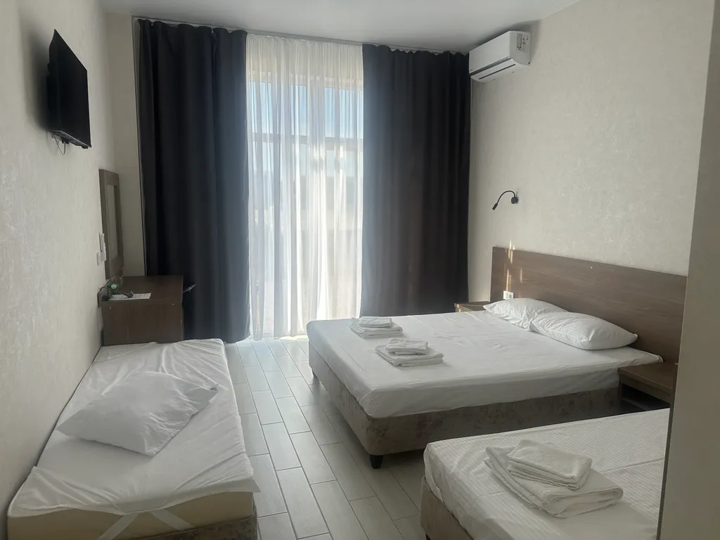 Четырехместный номер с видом на море