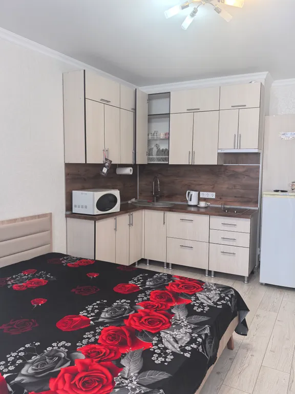 Уютная студия с супер удобным матрасом Аскона