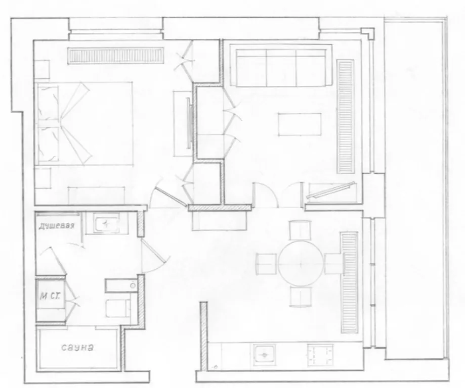 Апартаменты с сауной и террасой у курорта охта парк