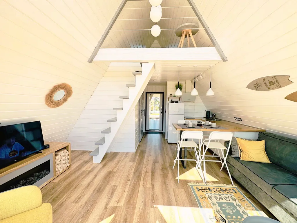 Стильный дом А-frame