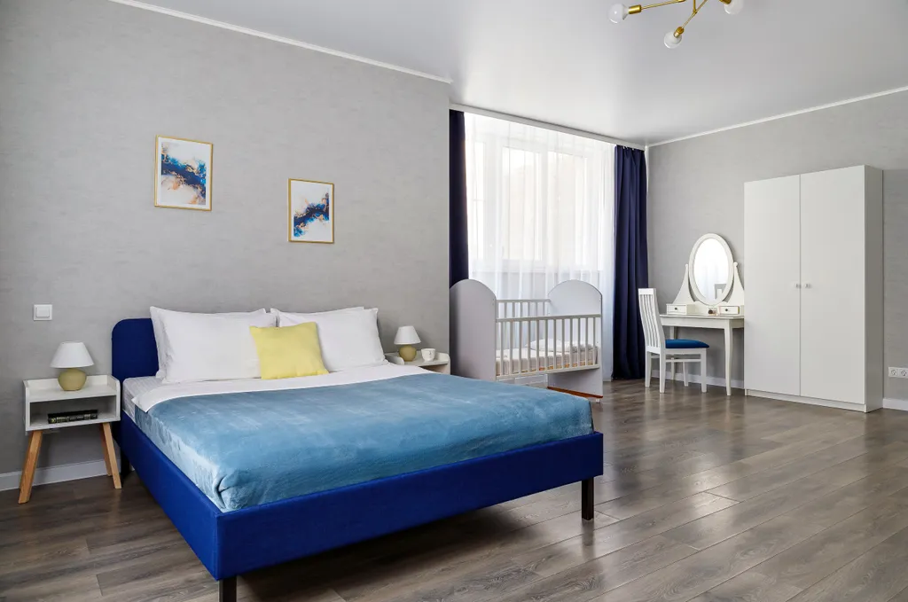 Трёхкомнатная квартира с сауной рядом с центром