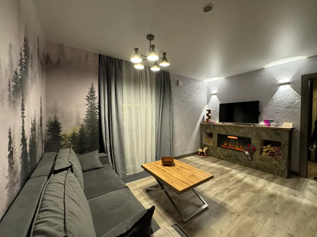 "Охта  Адвент" 53 м. "Лес" с камином у курорта