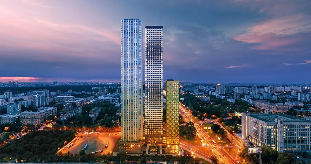 Квартира Апартаменты "Panorama 52" на 52м этаже в небоскребе бизнес-класса — Москва