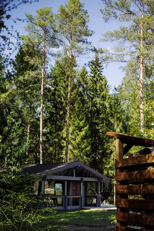 Вилла S/II с видом на вековой лес