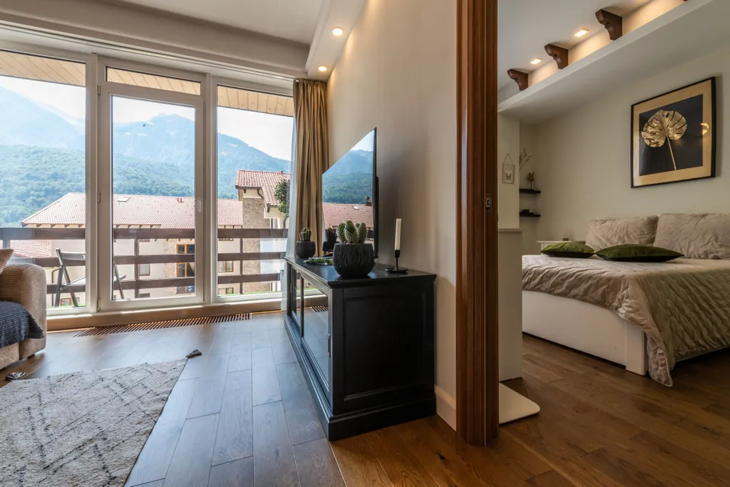 Апартамент с круговым балконом