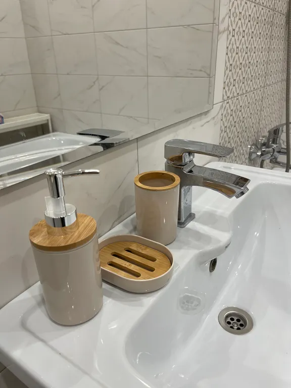 Просторная современная квартира в центре с шикарным видом на город