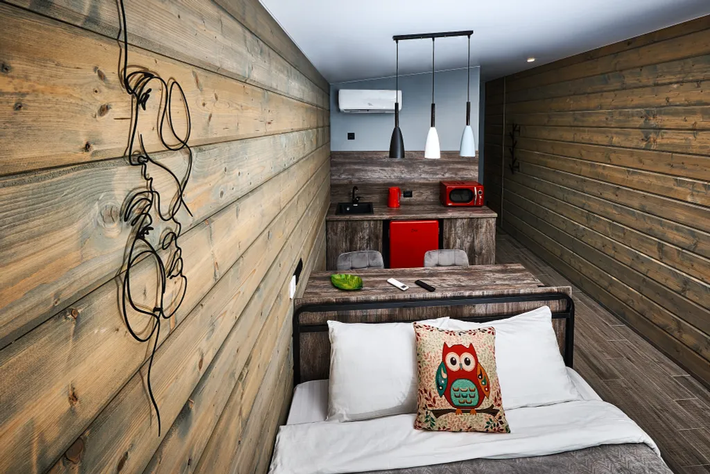 Мини-дом с горячей купелью Горе-Море