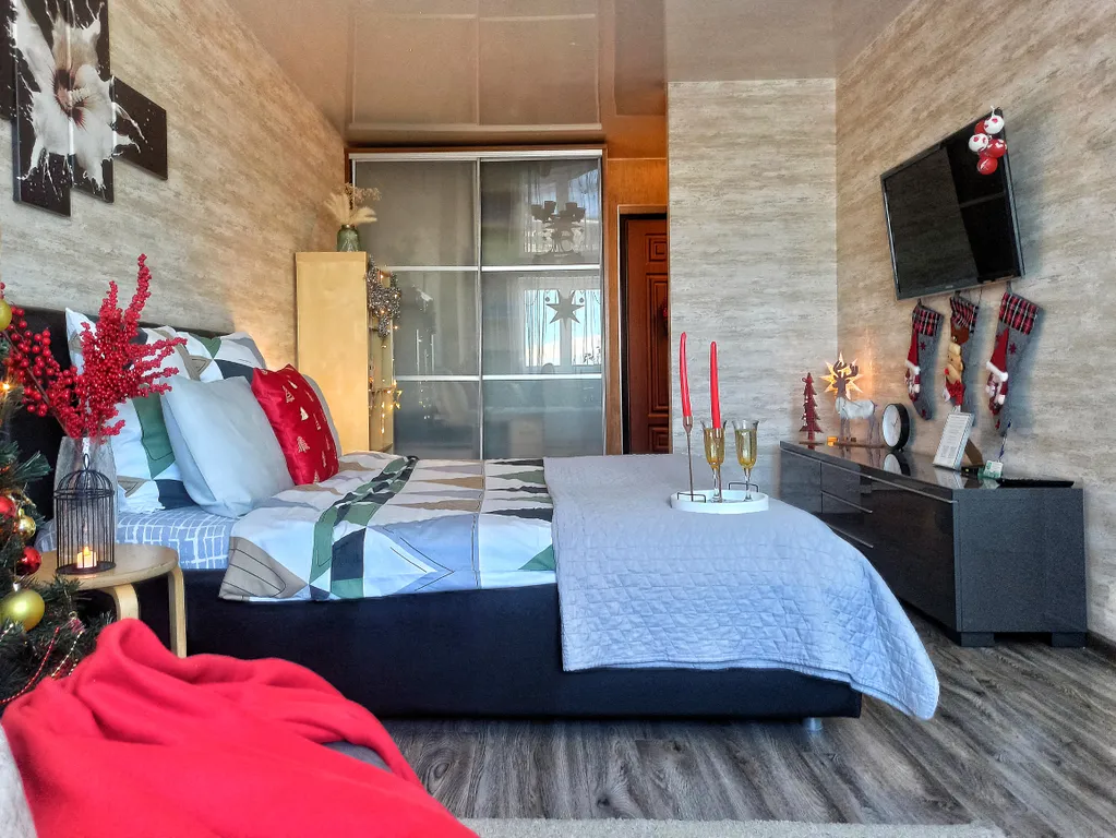 Видовая 1-комнатная квартира бизнес-класса в ЖК Клевер