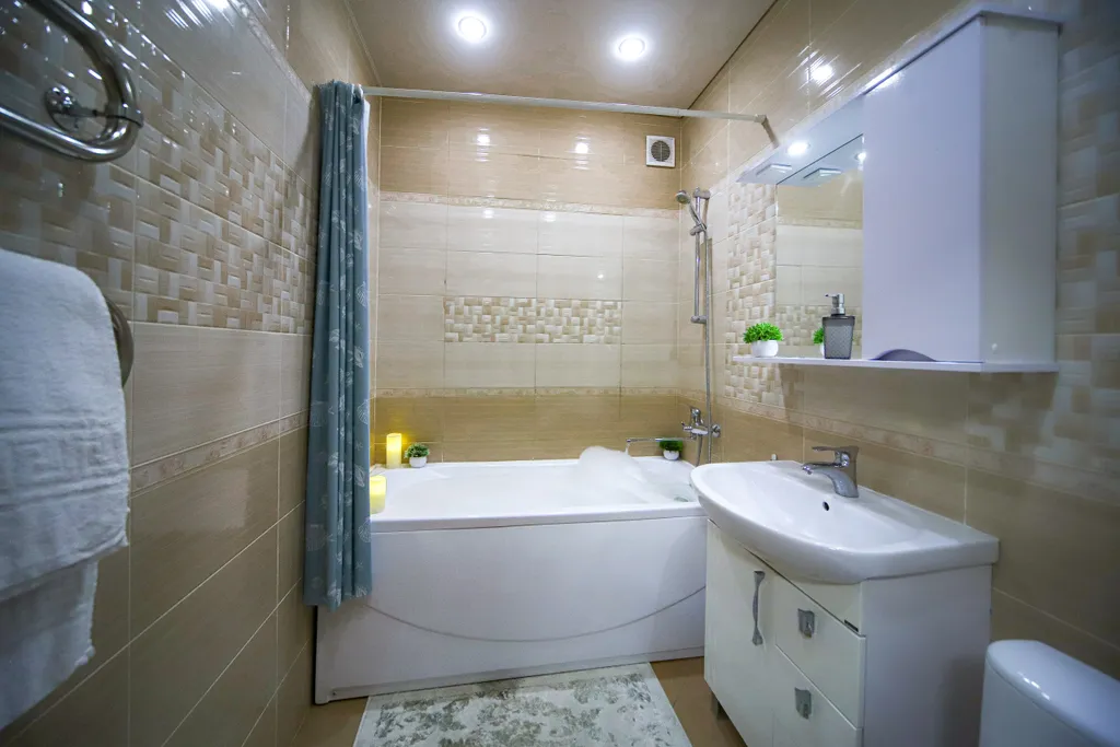 Просторная квартира с джакузи