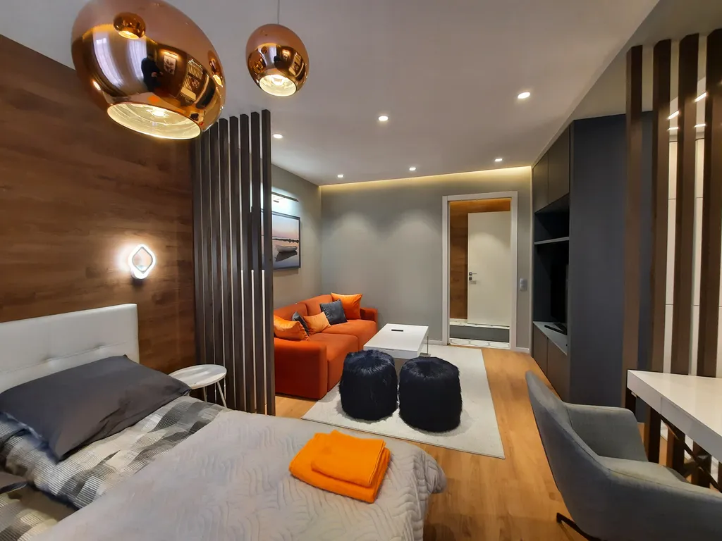 Квартира Квартира Студия с дизайнерским ремонтом в центре города — Тверь