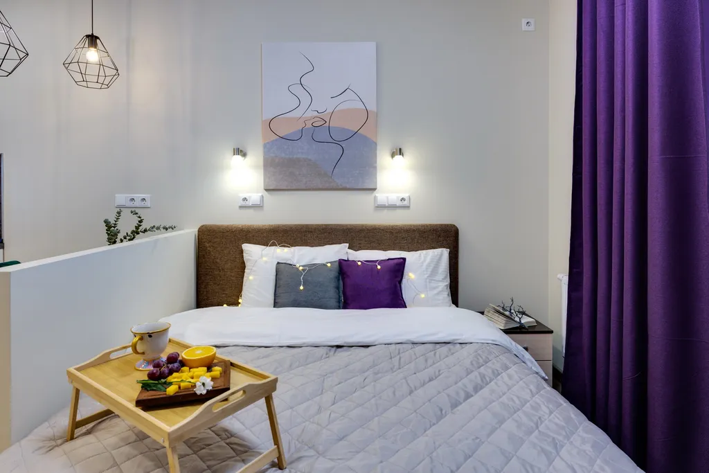 Для теплых вечеров: студия Сага с балконом в Одинбург, вблизи больницы