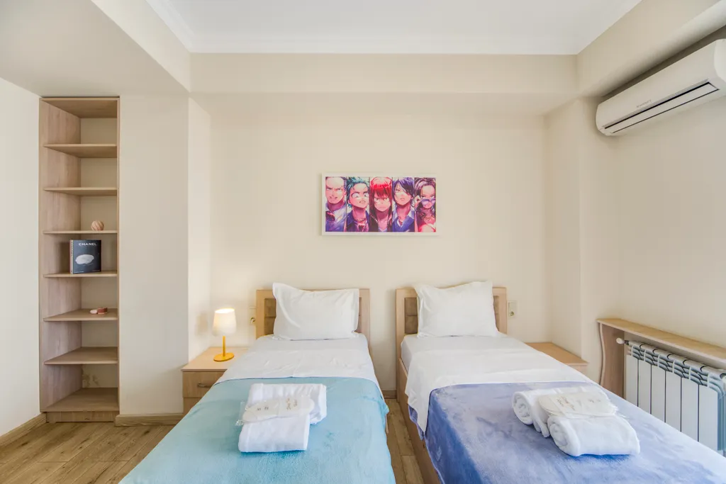 Квартира с 2 спальнями в новостройке в центре города