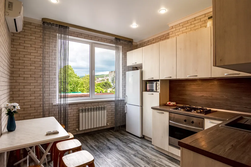 Квартира Квартира с новым ремонтом и видом на бухту — Геленджик