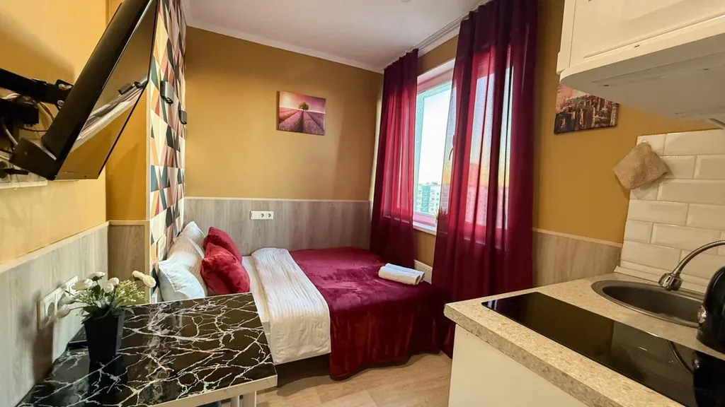 Квартира Квартира Уютная студия в ЖК Город — Москва