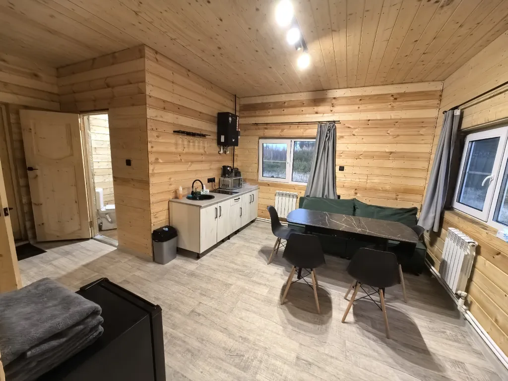 Большой дом с баней и чаном