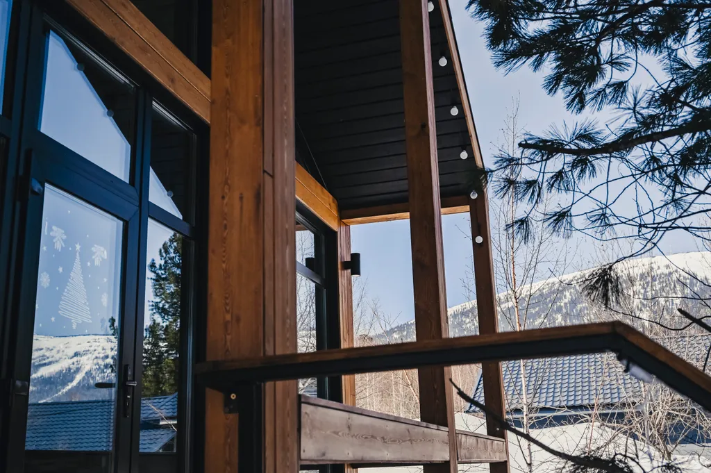 Барнхаус Chamonix c панорамными окнами