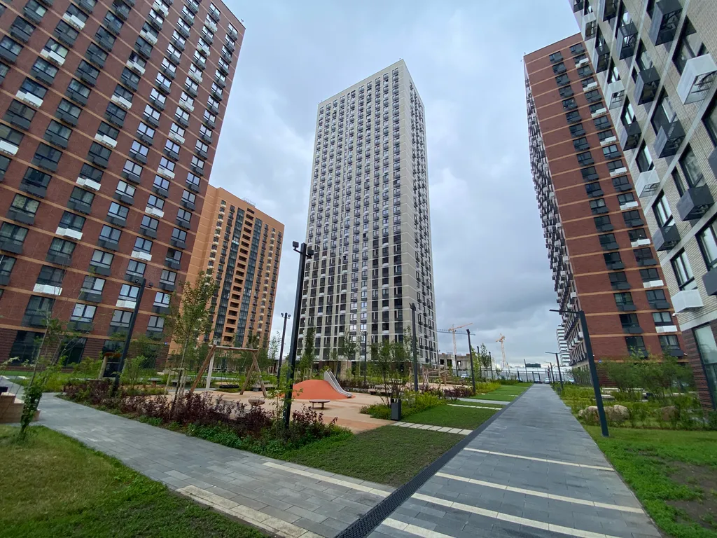 Квартира Квартира Уютная студия у метро Озерная — Москва