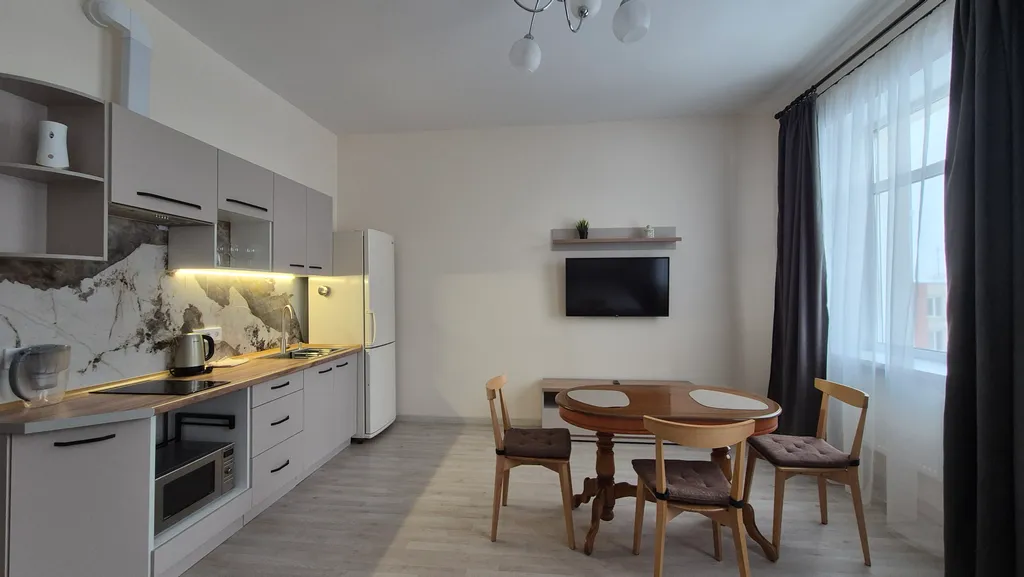 Идеальная студия для отдыха: чистый и тихий район без суеты мегаполиса