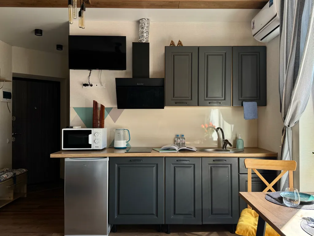 Уютная, светлая, видовая студия в Красной Поляне