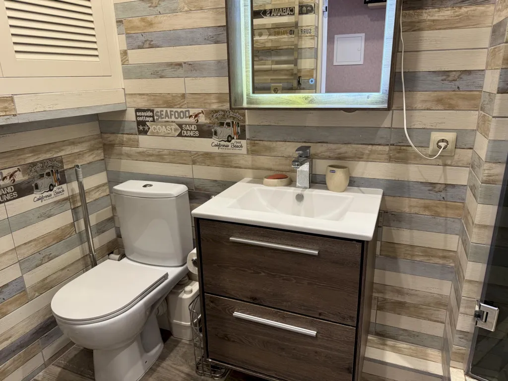 Квартира Квартира Компактная студия у моря в ЖК Лазурный - 5 мин до пляжа — Геленджик