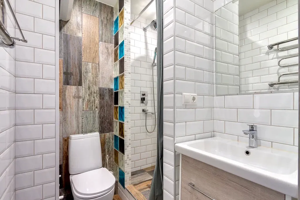 Уютная студия с большой лоджией в доме бизнес-класса