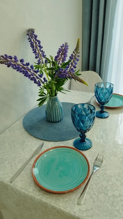 Уютная квартира с хорошим ремонтом в новом доме у моря