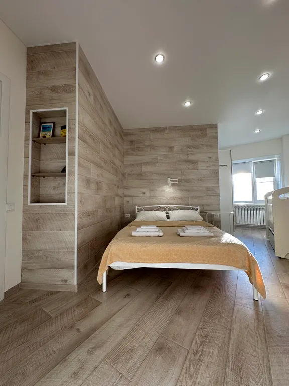 Двухкомнатная квартира с двумя санузлами и шикарным видом из окна