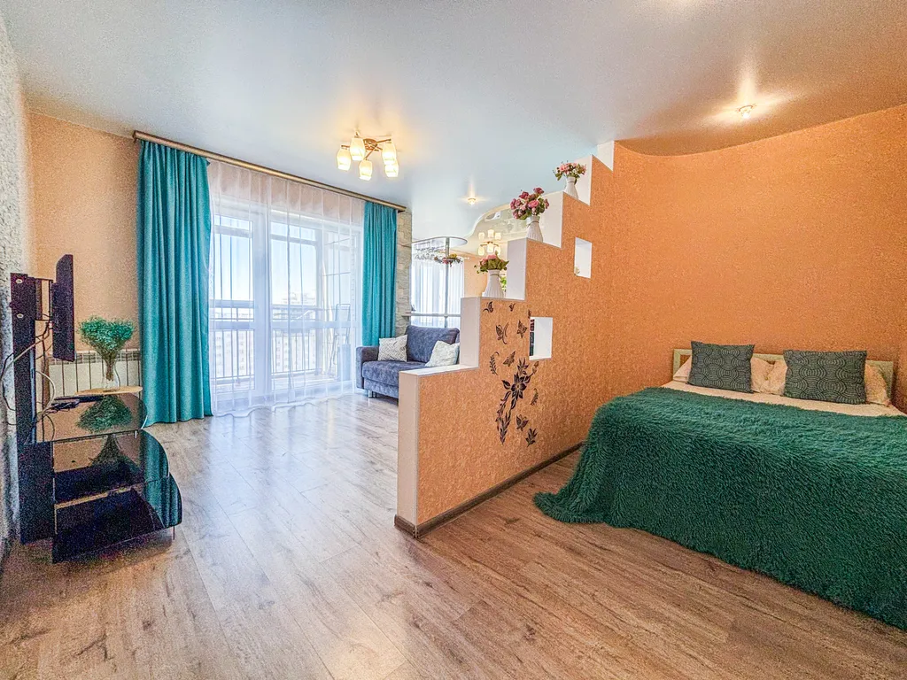 Квартира Стильные апартаменты Тиффани с видом на Амур — аренда посуточно в Хабаровск