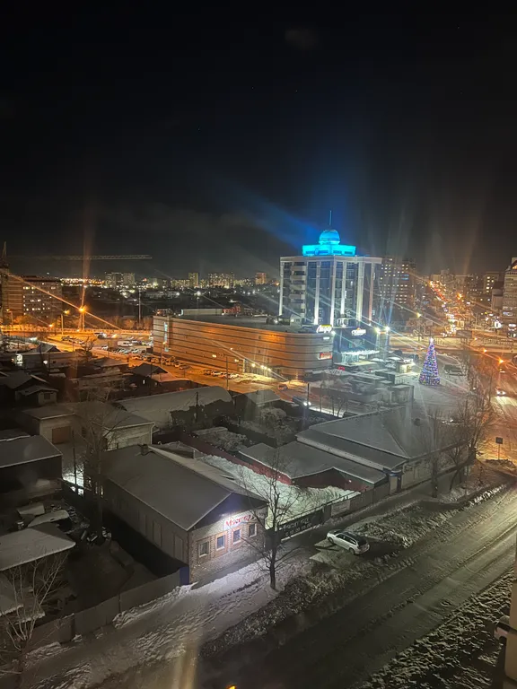 Квартира с видом на город