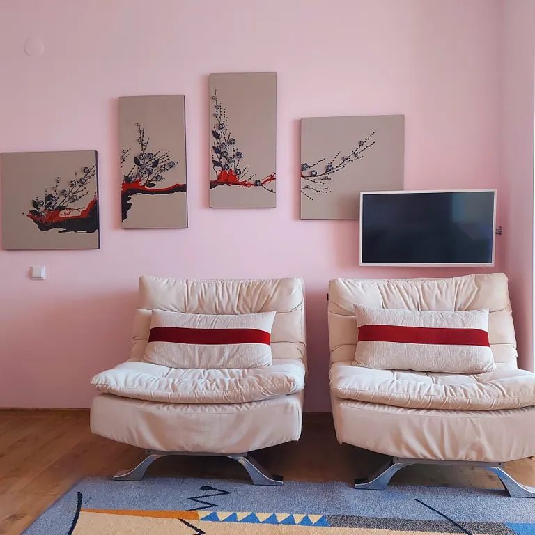 Квартира Квартира Студия с балконом и панорамным видом на море, Маяк и парк — Анапа