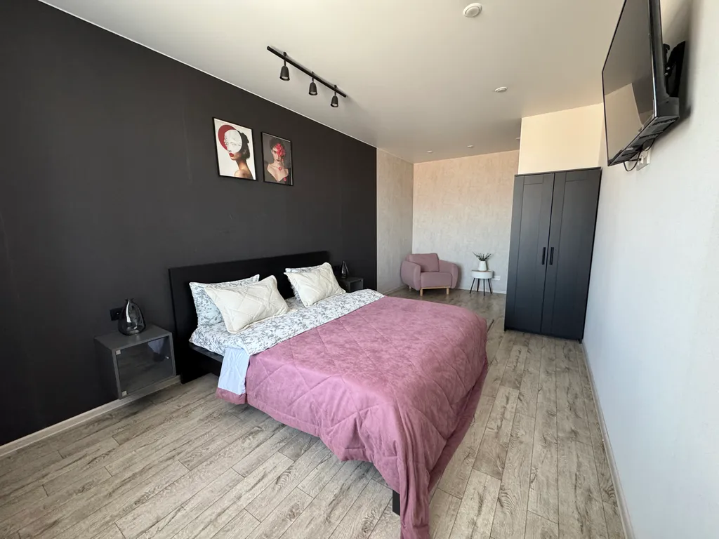 Квартира в новом доме с красивым видом на город