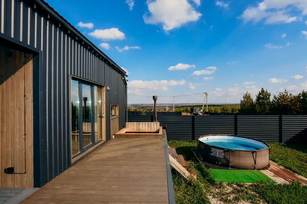 Уютно Ижевск. Барн-Хаус возле горнолыжного курорта Чекерил