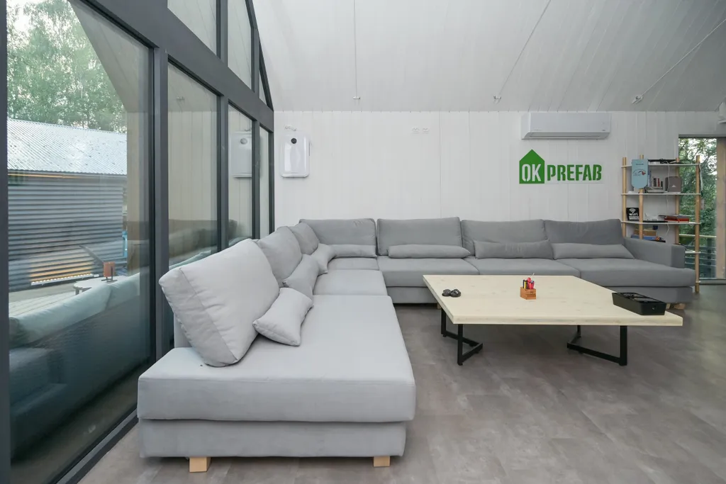 Барнхаус Макс Юбаба с большой террасой, высокими потолками