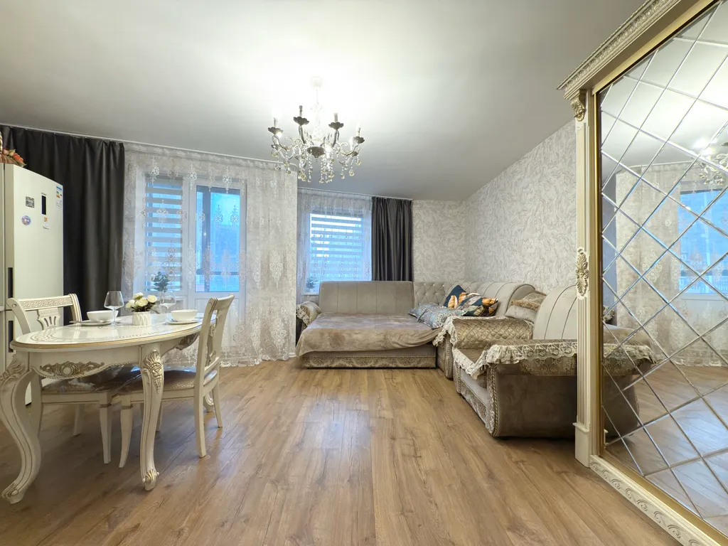 Уютная квартира-студия пять минут от метро Девяткино, красная ветка