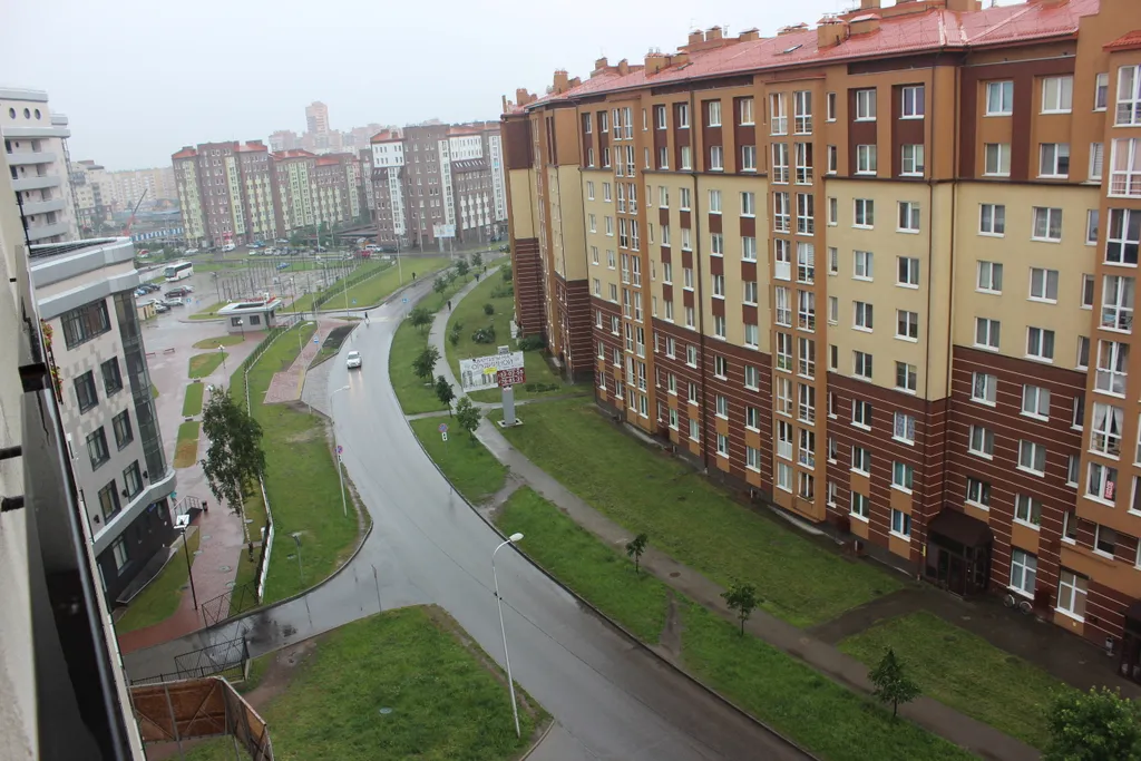 Зеленая квартира на шахматной