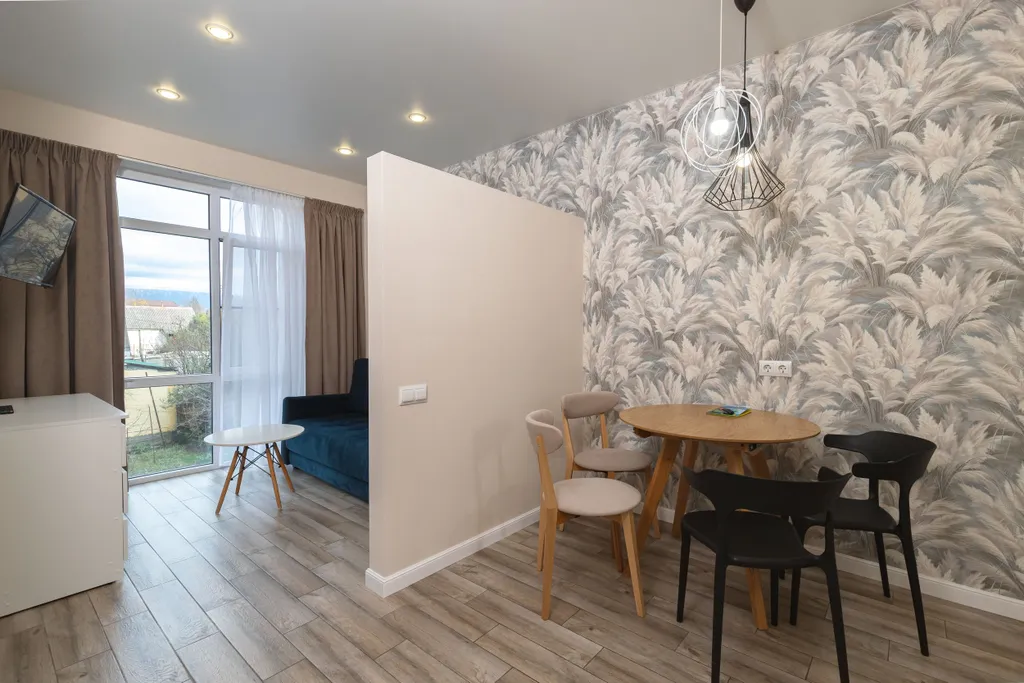 Квартира 2-комнатная квартира с кухней и балконом у набережной — Сириус