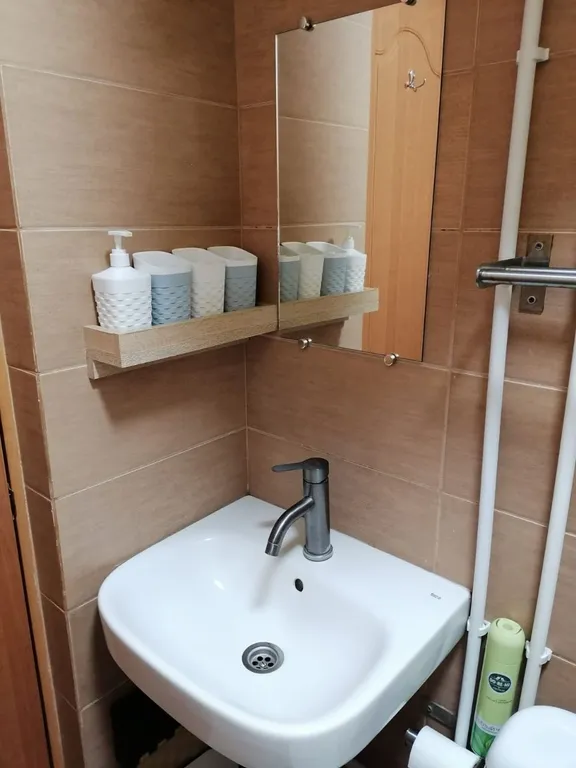 Уютная квартира-студия, с  балконом