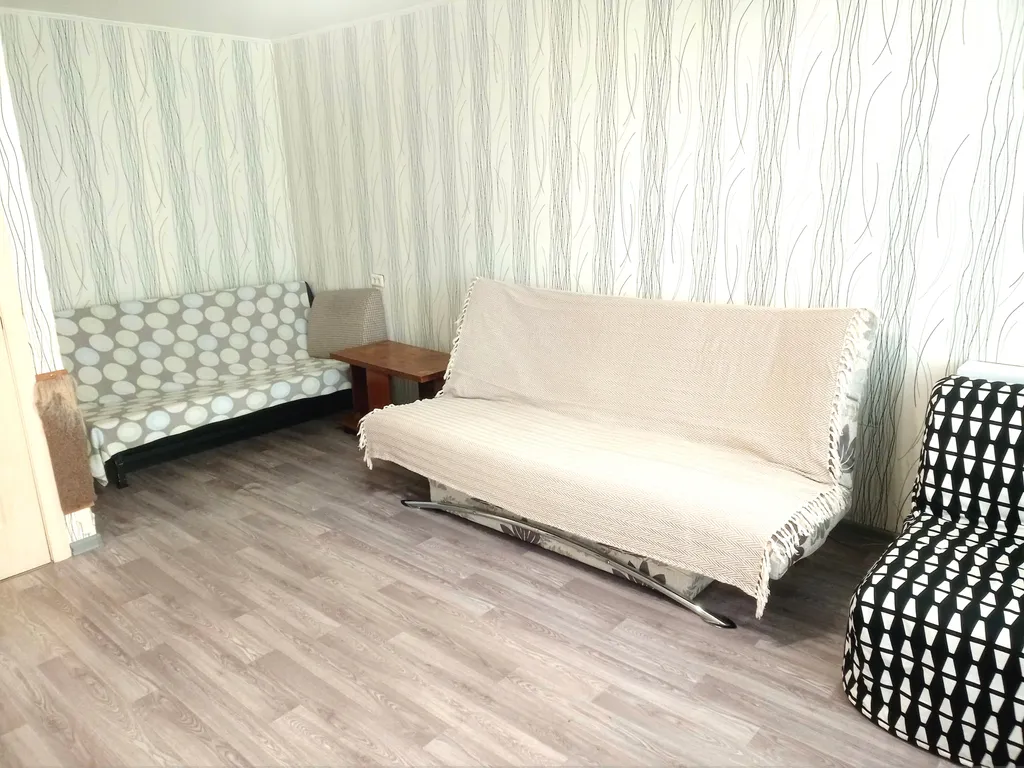 Уютная квартира с большой светлой лоджией.