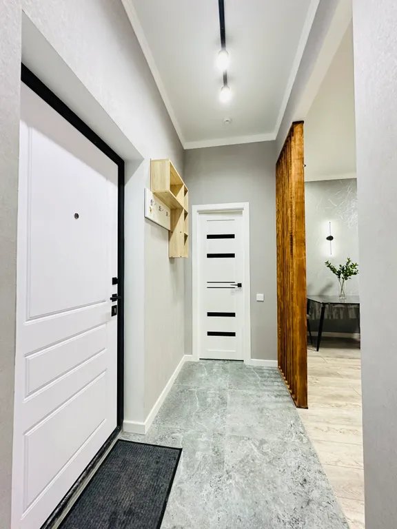 Двухкомнатная квартира с видом на город