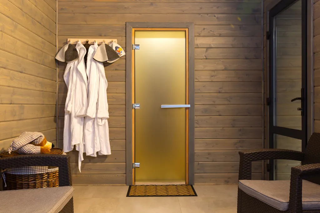 Домик A-Frame с купелью и баней 100 м2