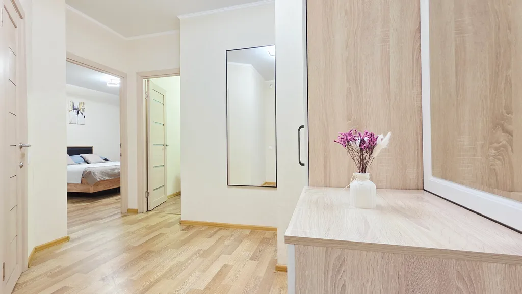 Замечательная квартира в центре с шикарным видом на реку Кама и лес