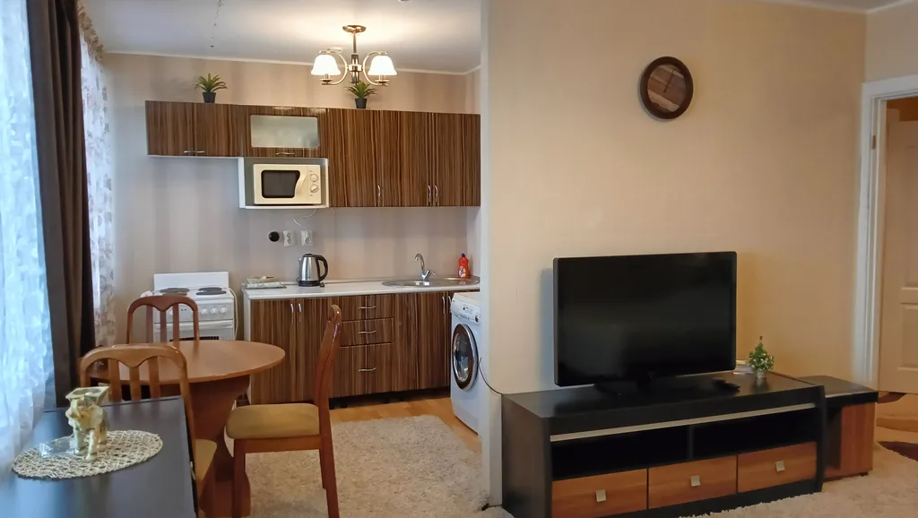 Комфортная однокомнатнатная в центре с потрясающим видом на Каму