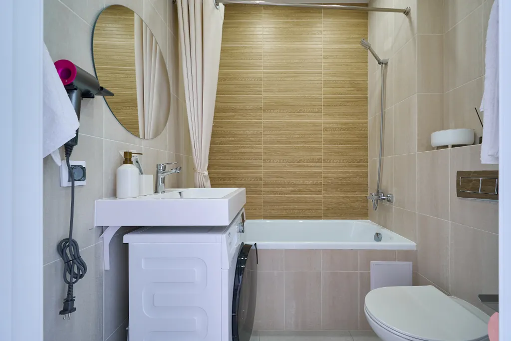 Ваниль- стильная студия в ЖК Самолет